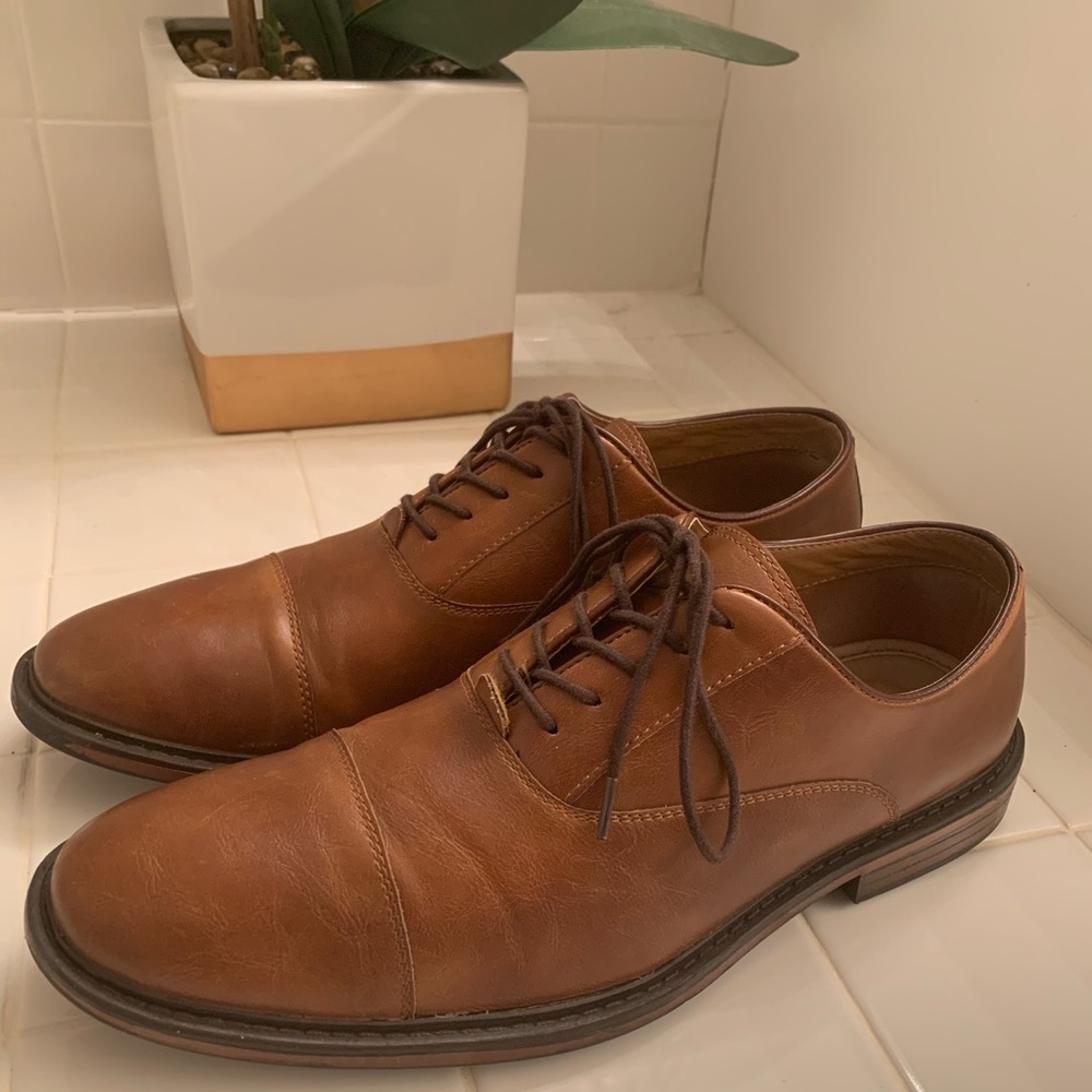 Men’s Goodfellow Captoe Dress Shoes sz 9.5